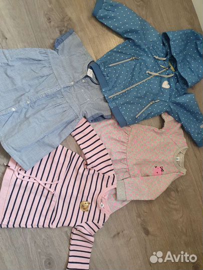 Продам пакет вещей для девочки 80-86