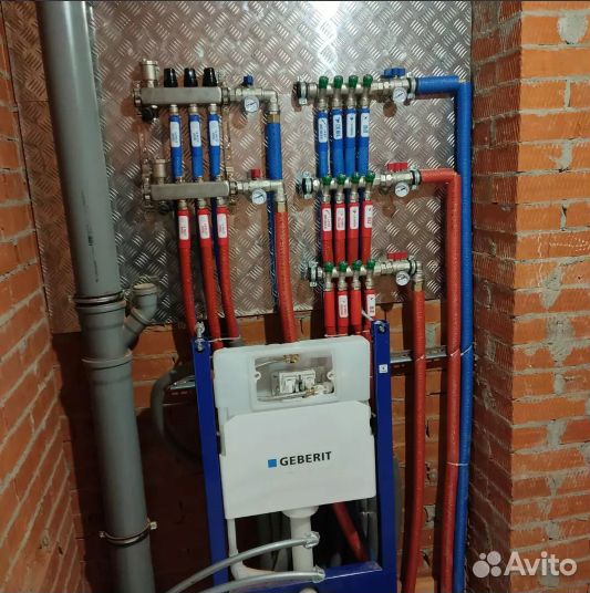 Монтаж системы отопления