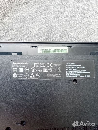 Ноутбук lenovo