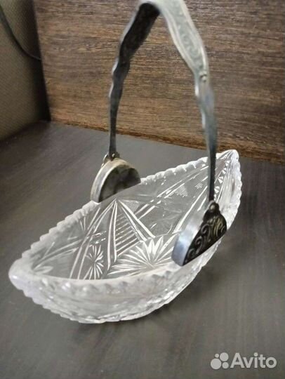 Ваза хрустальная СССР