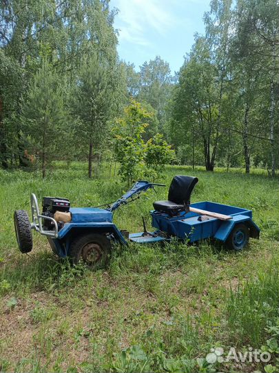 Самодельный мотоблок