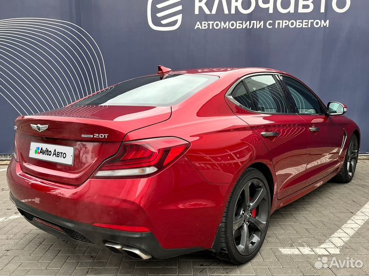 Genesis G70 2.0 AT, 2018, 128 348 км