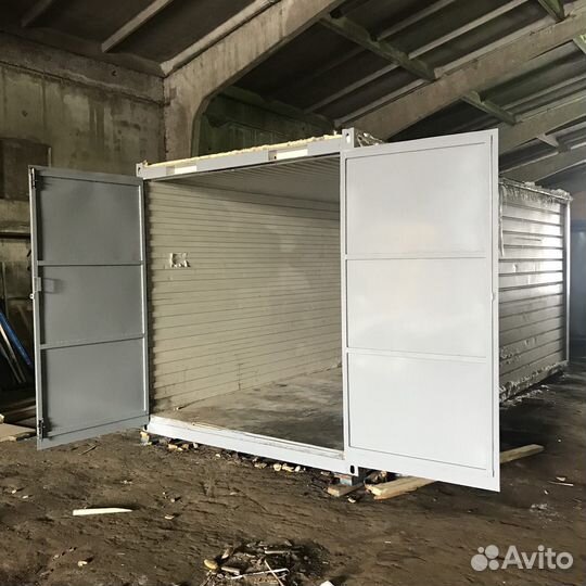 Бытовка с воротами под склад в аренду