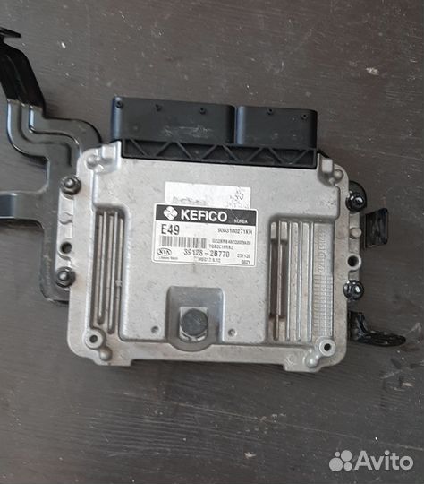 Блок управления двигателем Kia Rio 3 АКПП