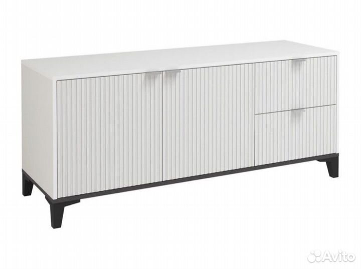 Тумба под тв белая стильная