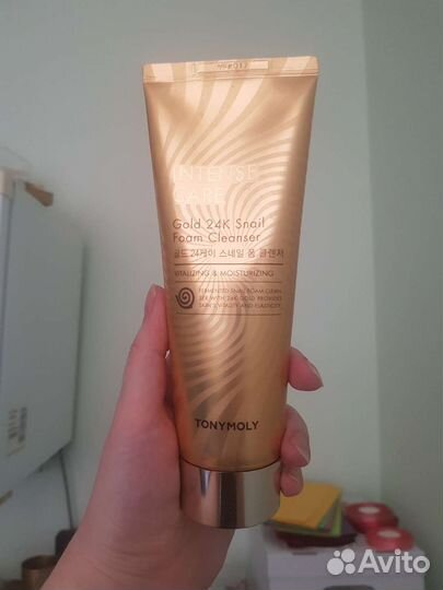 Пенка Tony Moly Gold 24K Snail Foam Cleanser