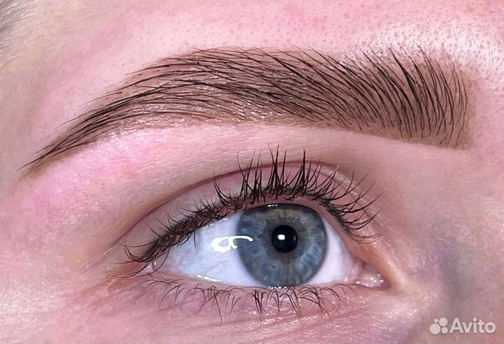 Оформление окрашивание бровей наращивание ресниц