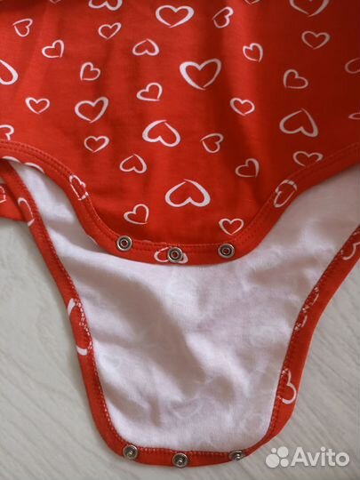 Платье боди для девочки 86