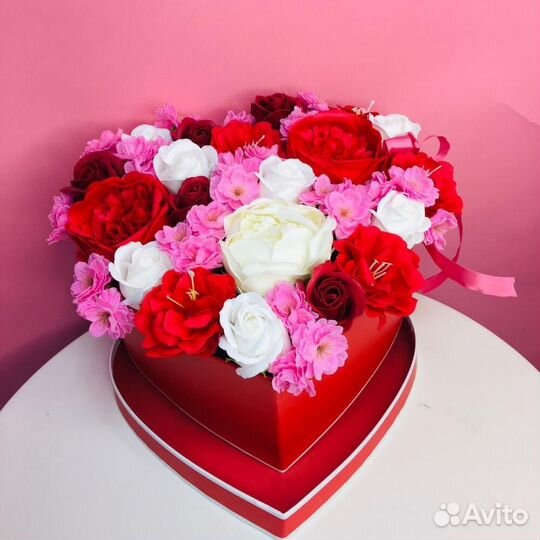 Мыльные розы, произведение - ручная работа