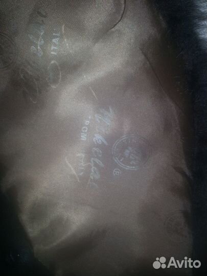 Воротник и нарукавники (манжеты) из чернобурки