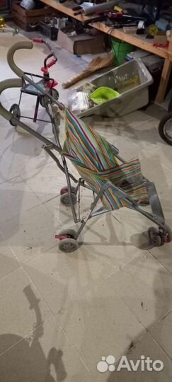 Коляска трость