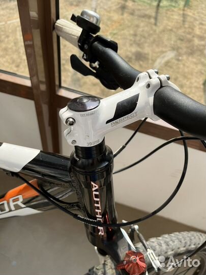 Велосипед author kinetic рама s