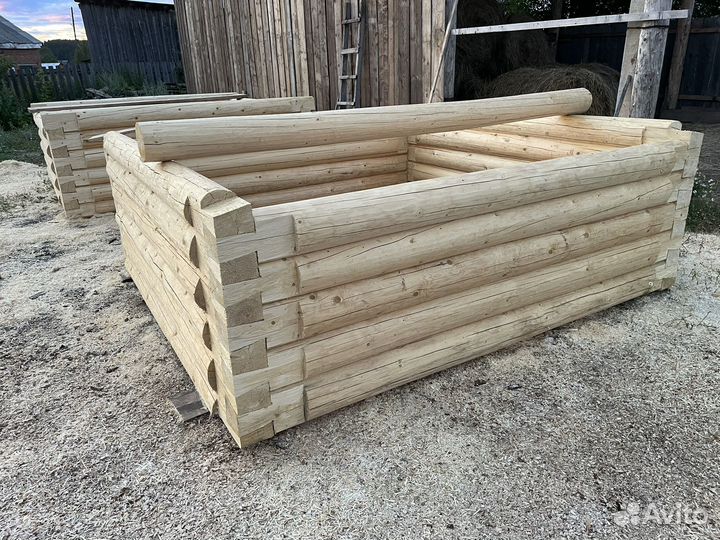 Сруб для бани 3х3