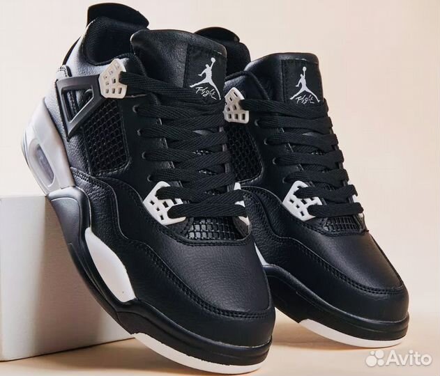 Мужские зимние кроссовки nike Air jordan 4