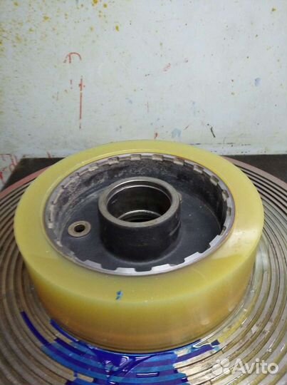 Покрытие колёс полиуретаном