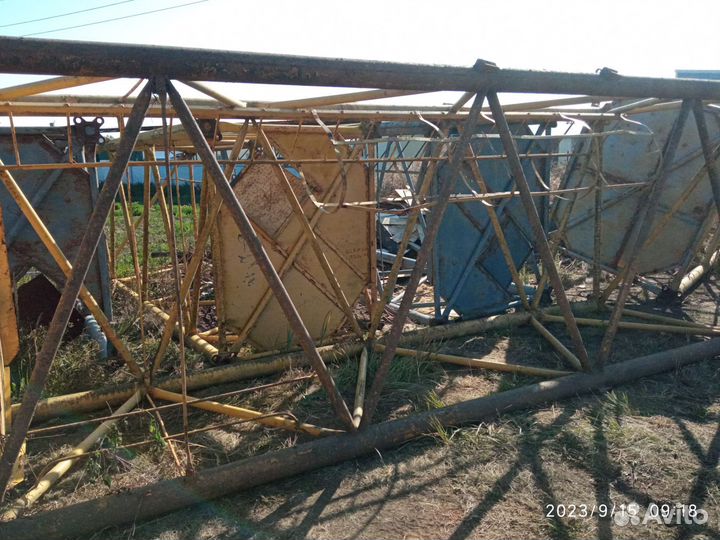 Секции башенного крана б/у