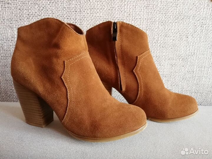 Ботильоны Superelephan натуральная замша