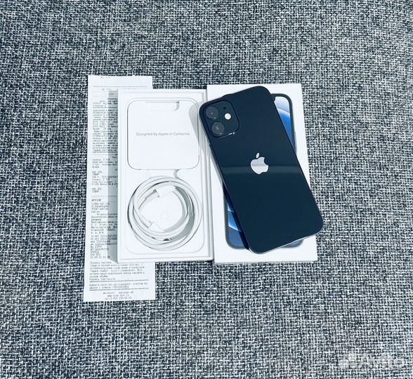iPhone 12 mini 128gb Идеал Ростест (sim-esim)