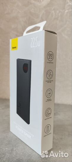 Power bank Baseus 10000mAh 22.5w, Нераспечатан