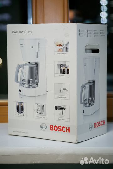 Кофеварка капельная Bosch как новая