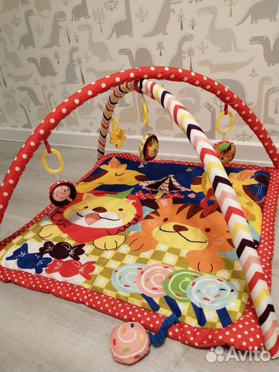 Развивающий коврик Цирк