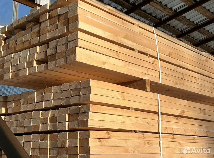 Брус обрезной 200х200х6000мм с доставкой