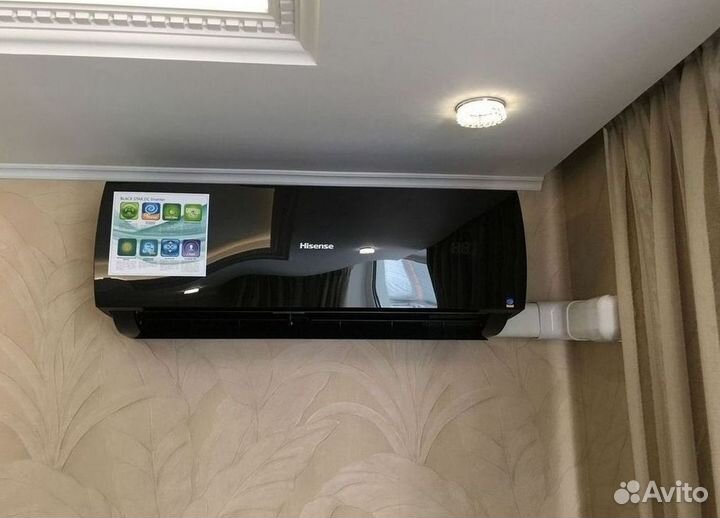 Сплит система с установкой