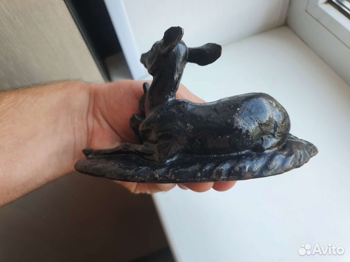 Статуэтка Олениха с Олененком СССР