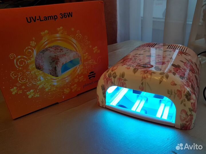Лампа UV Planet Nails 36W Tunnel, 36 Вт rose