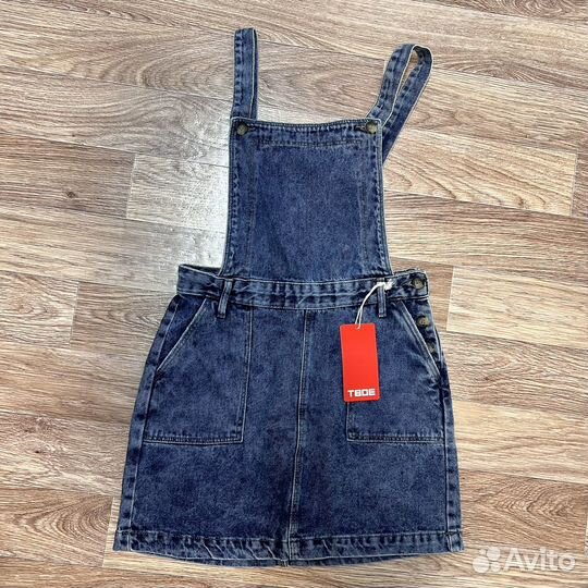 Джинсовый сарафан