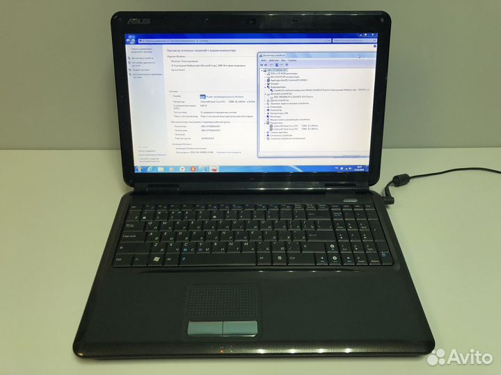 Ноутбук asus K50IJ