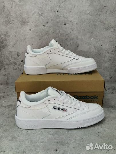 Reebok Classic кеды кожаные мужские