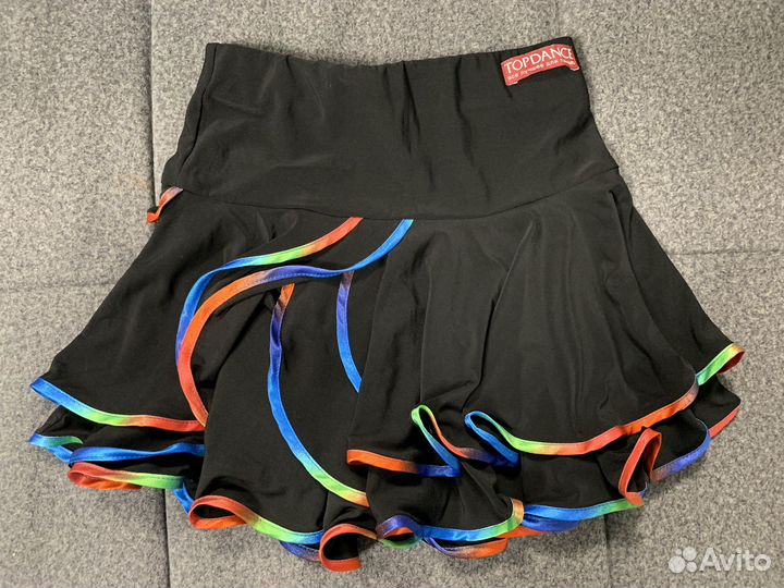 Юбка тренировочная для бальных танцев 140р