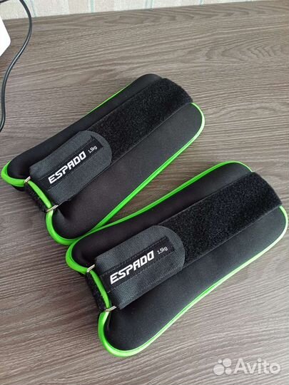 Утяжелители для ног 1.5 кг