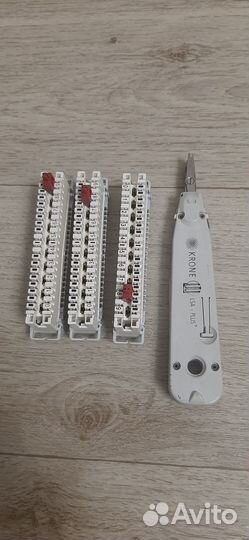 Инструмент для заделки витой пары krone LSA-plus