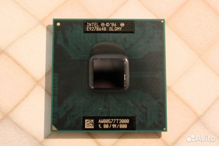 Процессоры Intel T3400, T3000, M 560 для ноутбуков