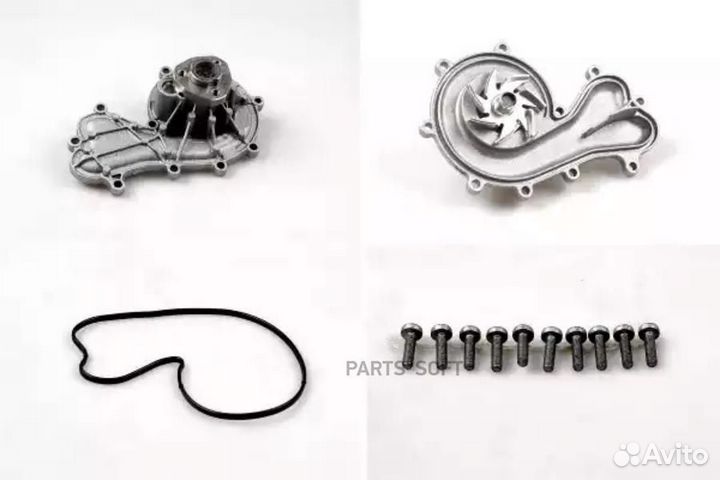 Hepu P660 P660 помпа\ Audi A4/A5/A6/A7/A8/Q5/Q7, Porsche Cayenne, VW Touareg 3.0TDI 09