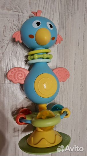 Музыкальная игрушка для ребенка на присоске