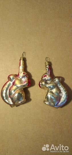 Елочные игрушки СССР