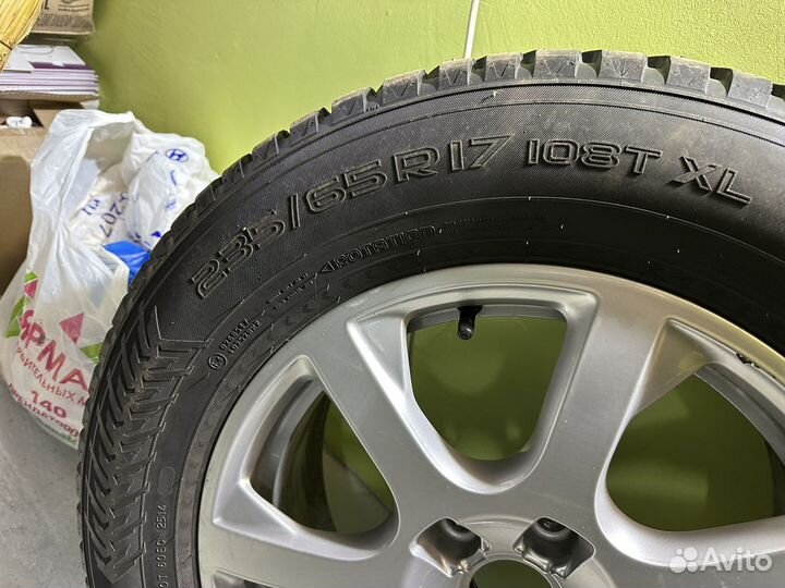 Колеса nokia hakkapeliitta 8 235/65 r17 на audi Q5