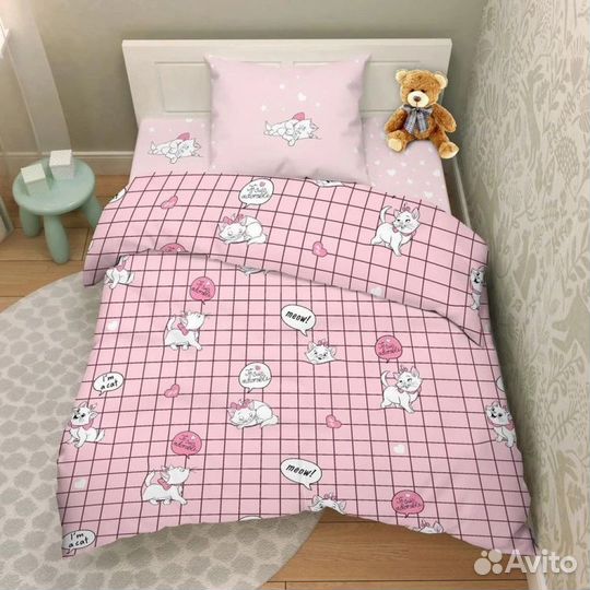 Постельное бельё детское Disney, 1,5 спальный