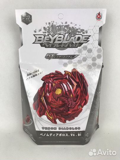 Бейблейд В-00 Venom Diabolos Flame красный
