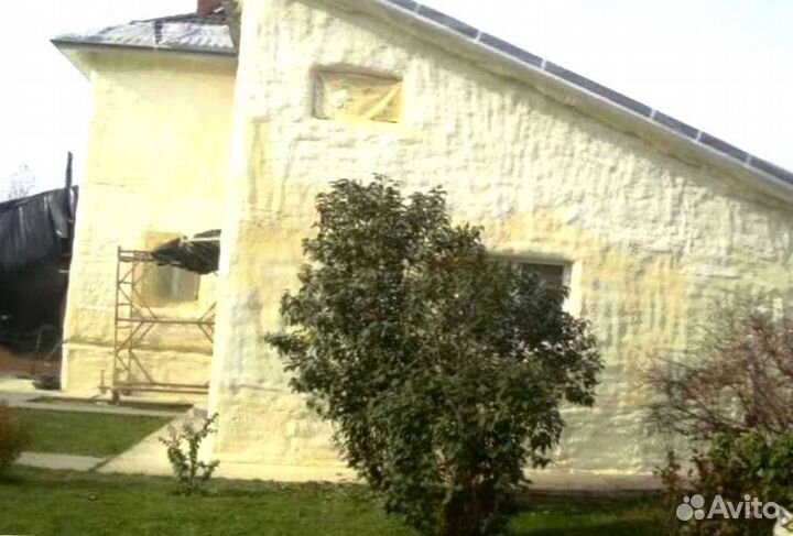 Утепление стен дома пенополиуретаном (ППУ)