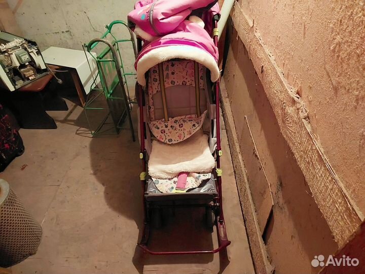 Детские санки коляска бу