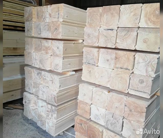 Профилированный брус камерной сушки
