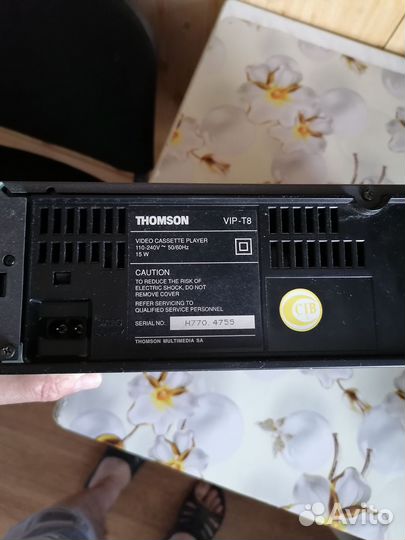 Видеомагнитофон thomson
