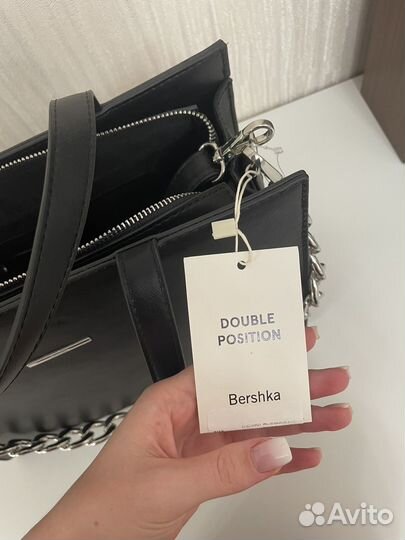 Сумка bershka черная