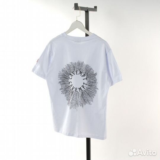 Футболка Cav empt Белая, 100% Хлопок