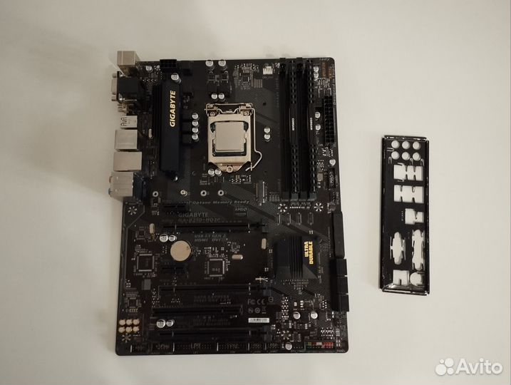 Материнская плата с процессором i7 6700к и озу