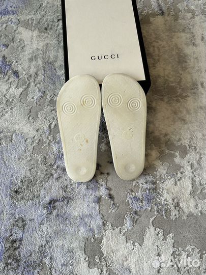 Тапочки Gucci GG Flops Оригинал